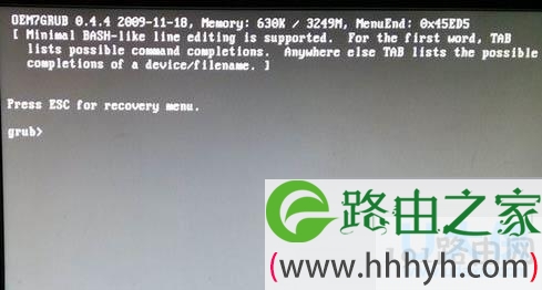 电脑开机提示Press ESC for recoverymenu解决方法(图)