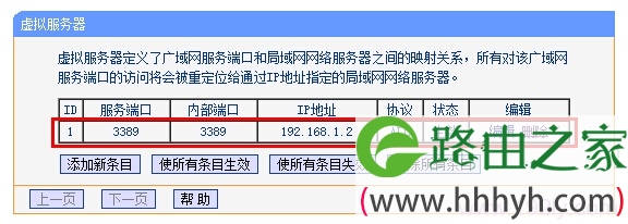 TP-Link TL-WDR7500路由器端口转发(虚拟服务器)设置