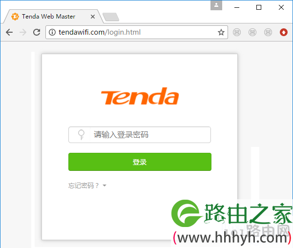 tendawifi.com登录入口 tendawificom登录密码