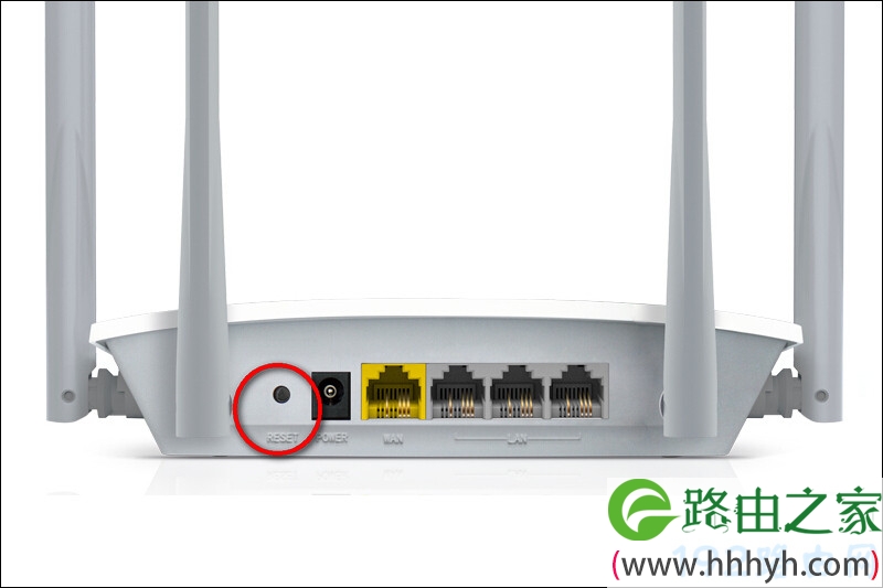 迅捷FAC1203R路由器怎么恢复出厂设置？