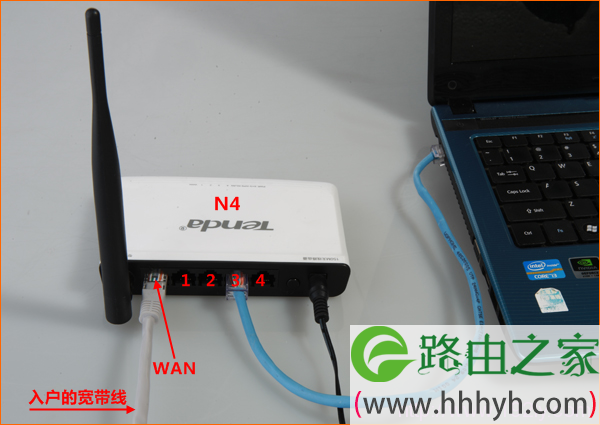 腾达(Tenda)N4无线路由器固定IP上网设置