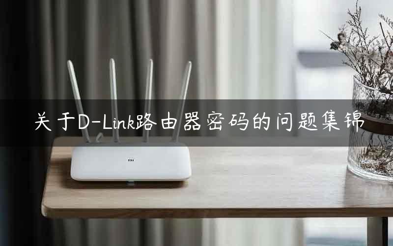 关于D-Link路由器密码的问题集锦